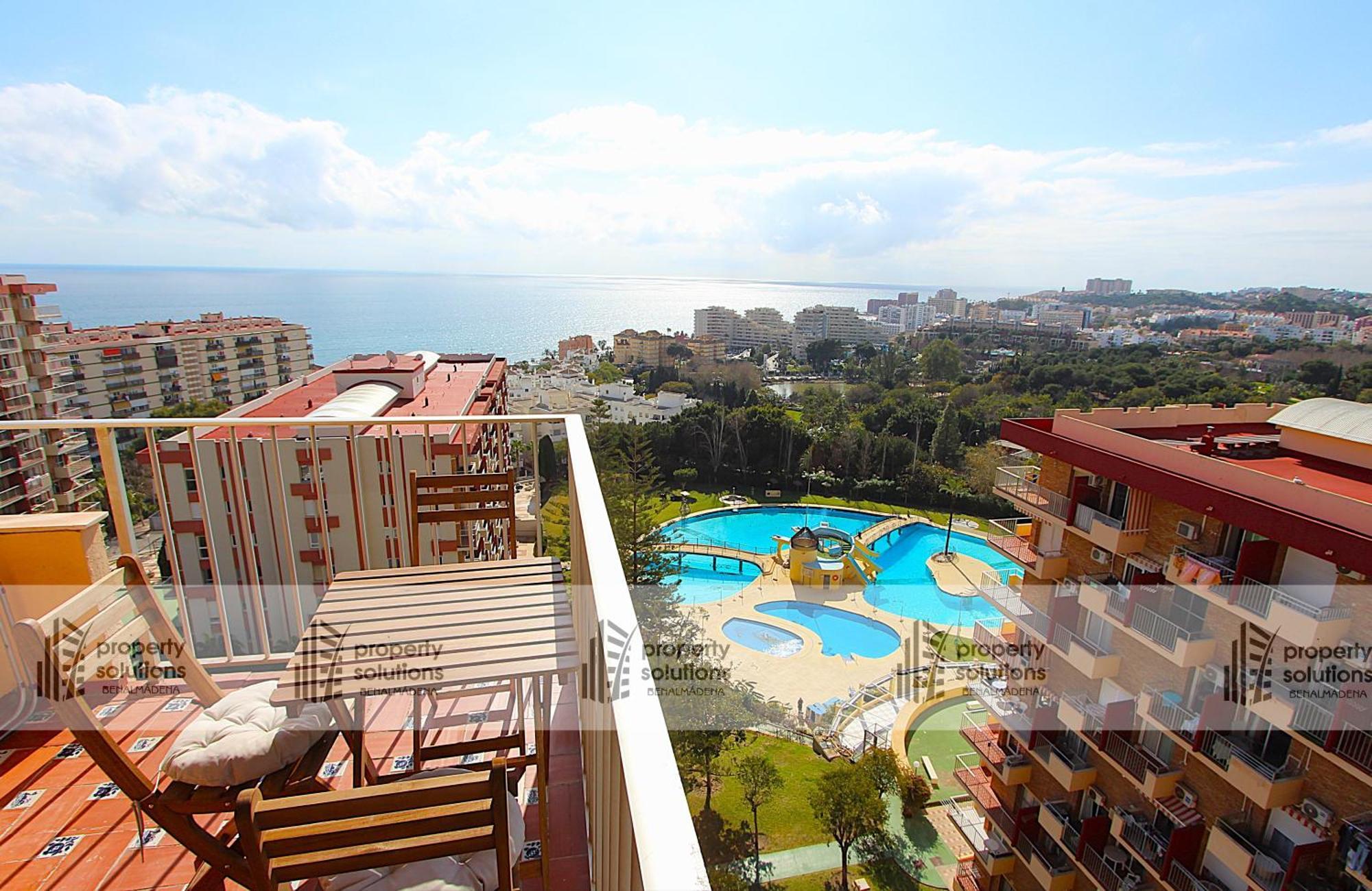 908 Minerva Apartamentos - Vistas Al Mar - Piscina Y Playa Benalmádena Exteriér fotografie