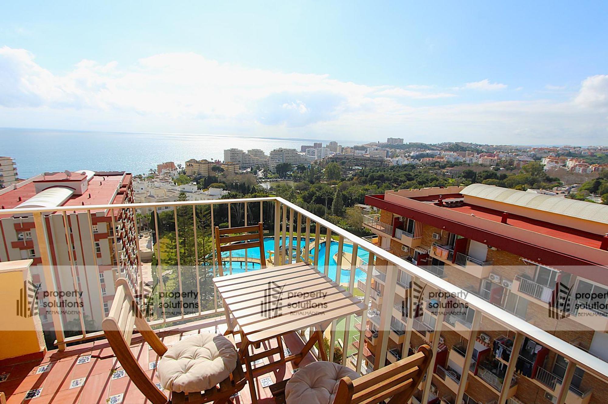 908 Minerva Apartamentos - Vistas Al Mar - Piscina Y Playa Benalmádena Exteriér fotografie